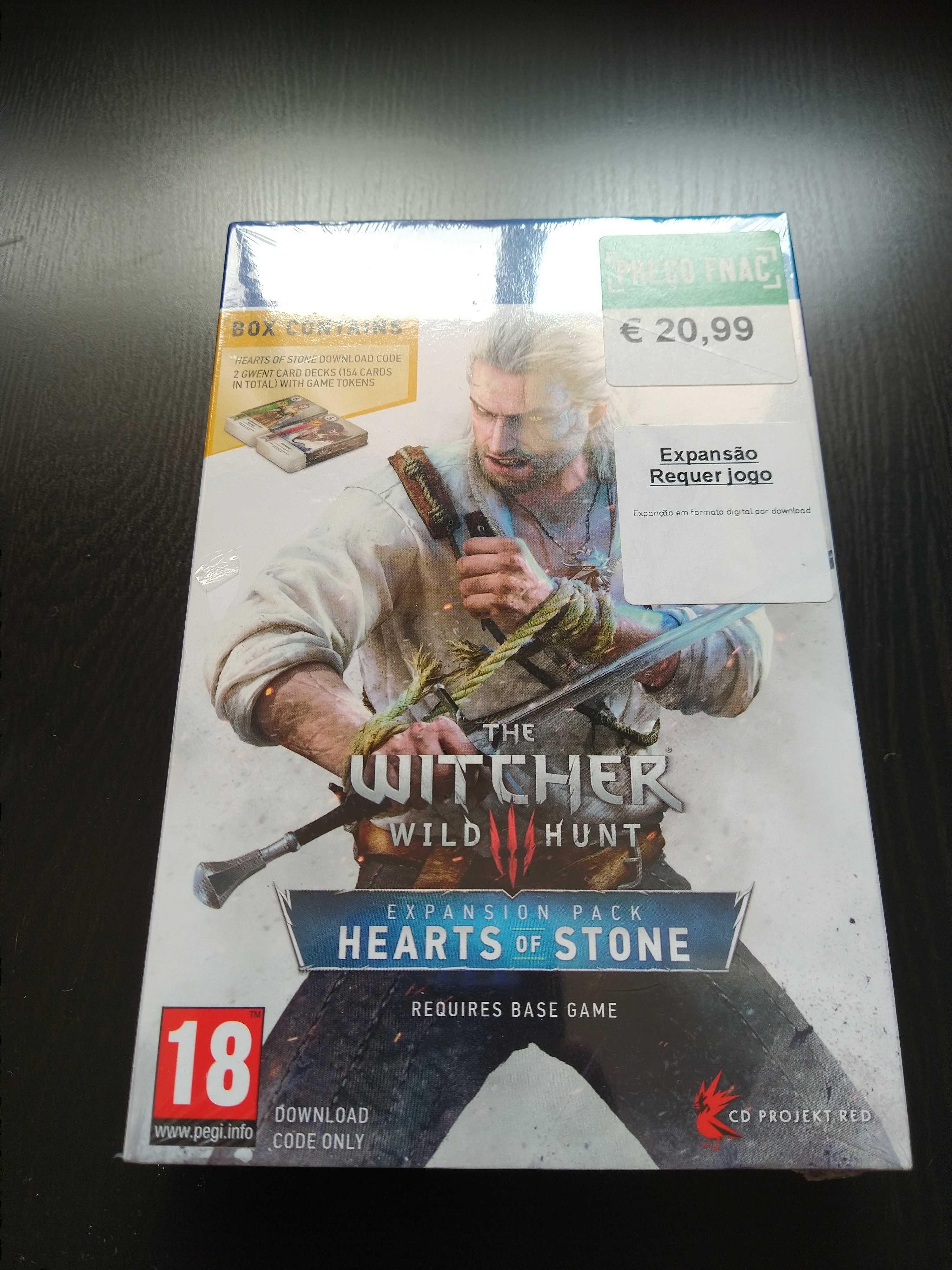 The Witcher 3 Wild Hunt - Hearts of Stone PS4 Novo - Envio incluído