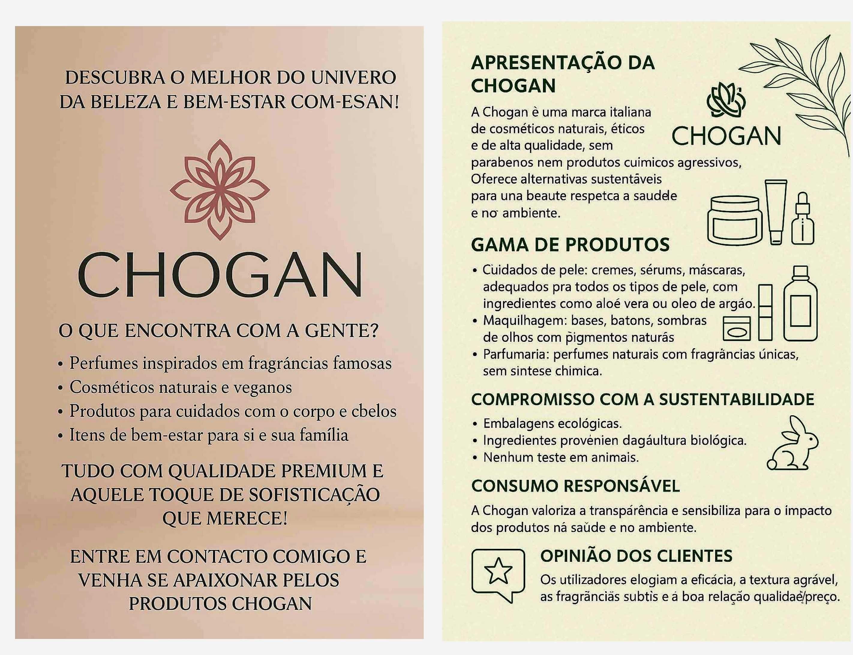 Venha conhecer artigos chogan