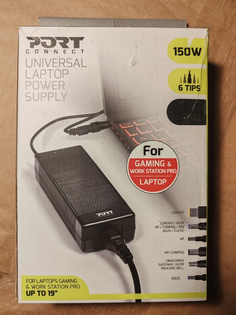 Carregador universal para computador. 150w ( novo, nunca utilizado )li