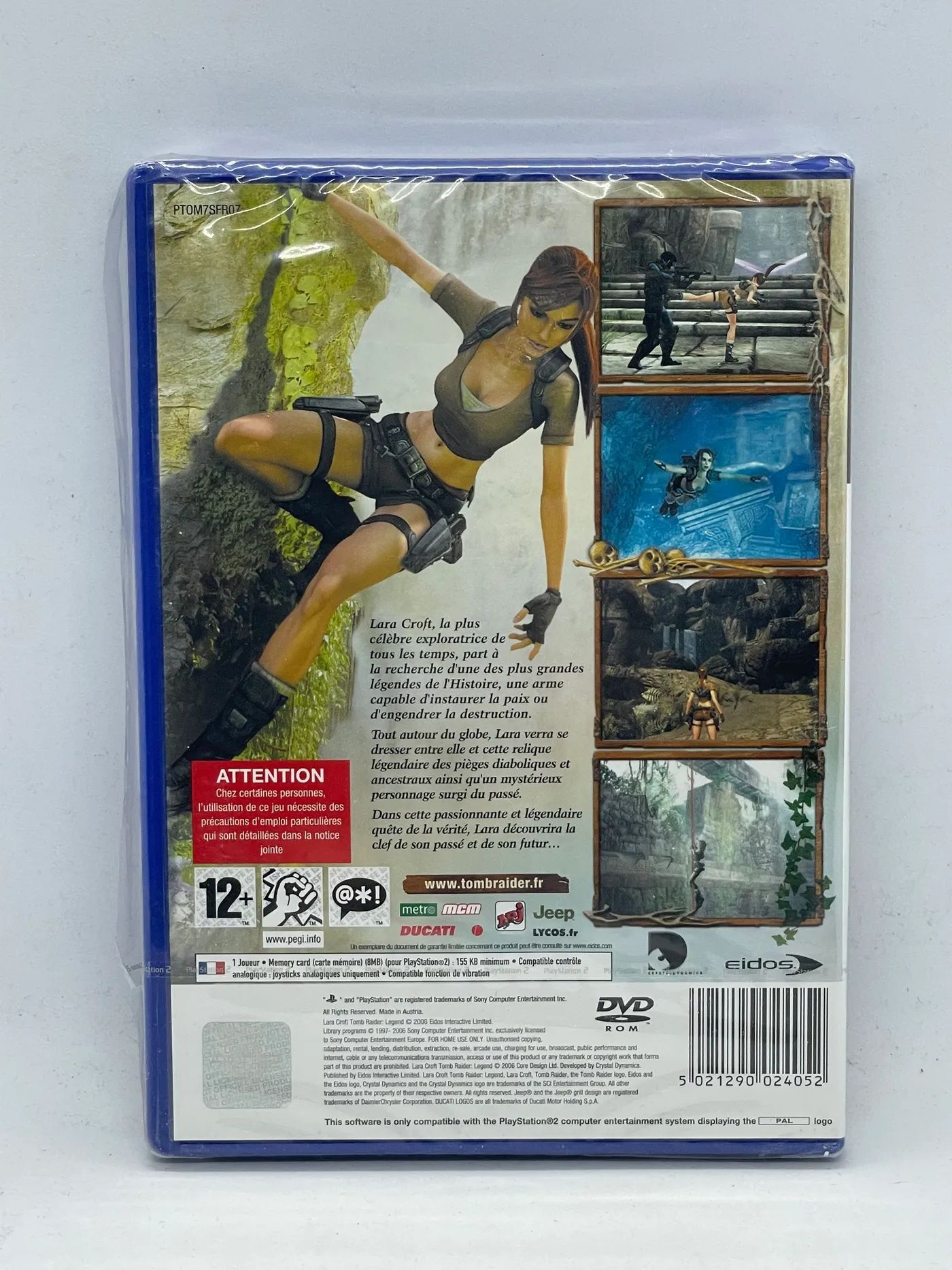 Lara Croft Tomb Raider Legend PS2 (Nowa w folii) Po Angielsku