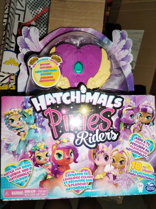Hatchimals Pixies Riders LILAC LUNA + SWANLING B1