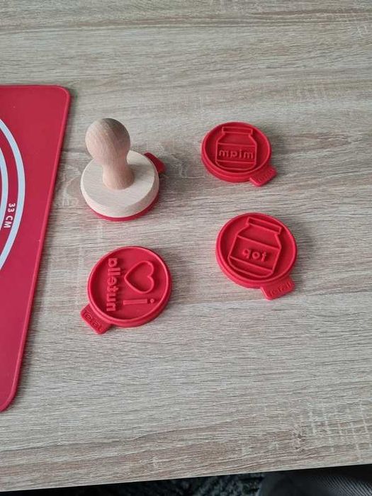 Kit moldes biscoitos Tefal - Coleção Nutella