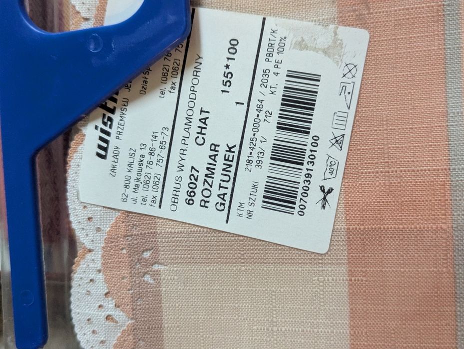 OKAZJA! Zestaw 3x obrus cerata ogrodowy  TCHIBO 140x170cm + GRATIS!!!