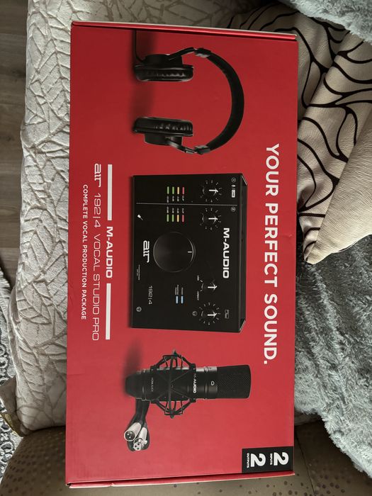 Студійний набір M-Audio AIR 192|4 Vocal Studio Pro