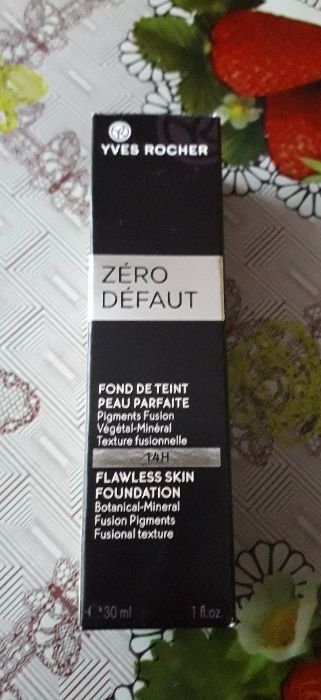 новая тональная основа "ноль недостатков" от ИВ РОШЕ беж 200