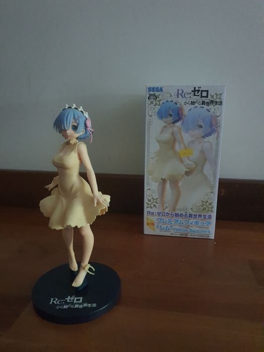 Re Zero Figura Premium Rem Yellow Sapphire