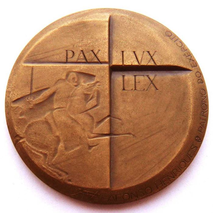Medalha de Bronze Dia do Exército D. Afonso Henriques Pax Lux Lex