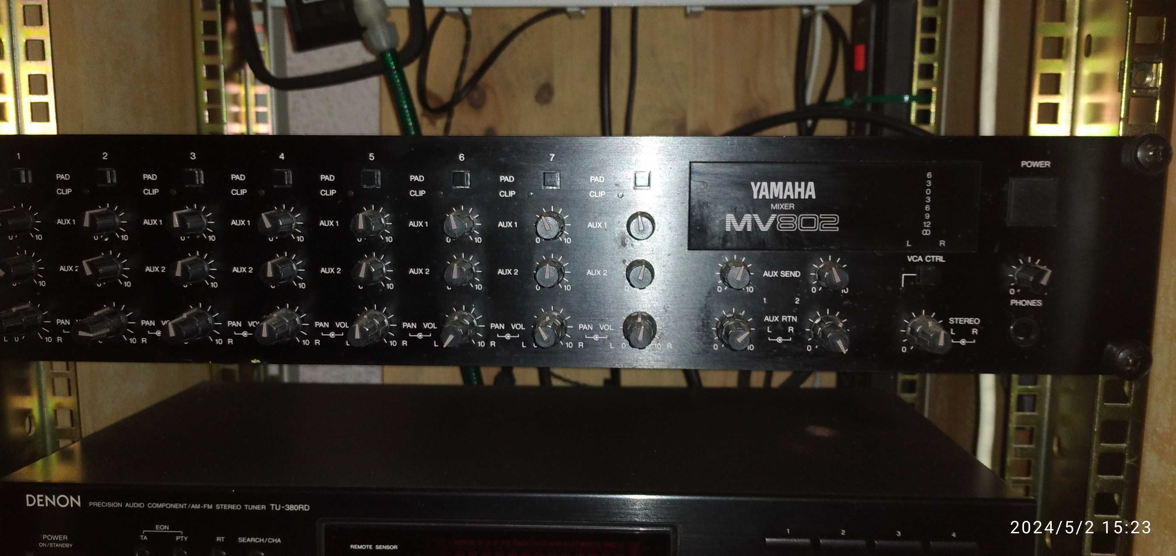 Mixer preamp controlador