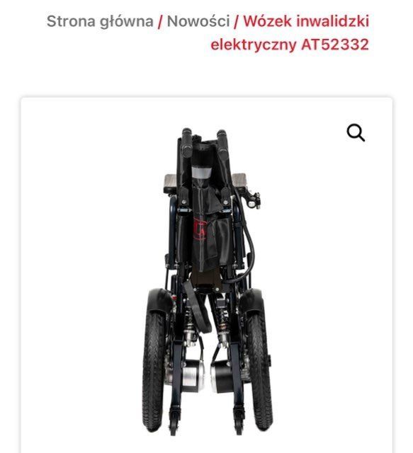 Wózek elektryczny,nowy