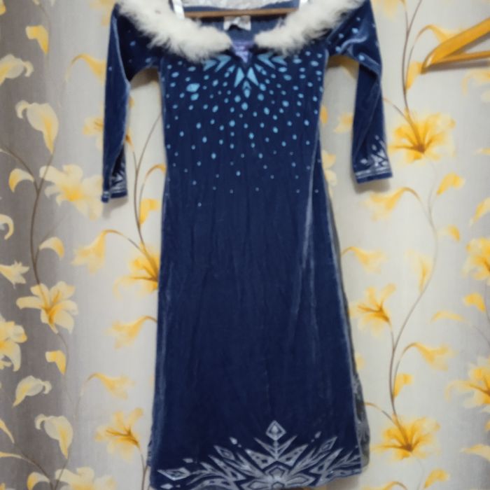 Платье Эльзы "Холодное сердце" Disney 7-8лет