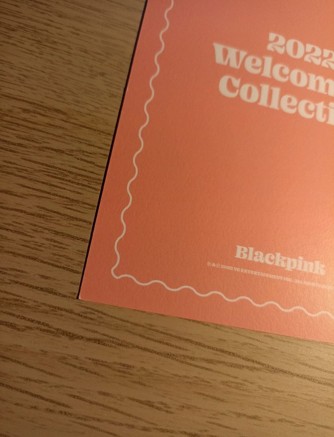 Pocztówka Blackpink Welcome Collection 2022 kpop