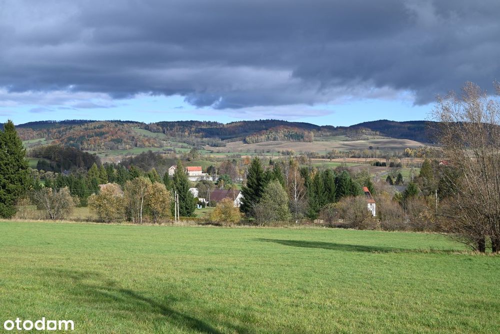 Działka budowlana z warunkami zabudowy - przepiękna!