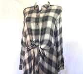 sukienka długa KRATA długi rękaw r. 38 Slim BOHO Ckh NOWA