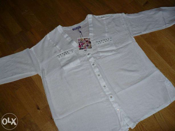 biała bluzka 40-42