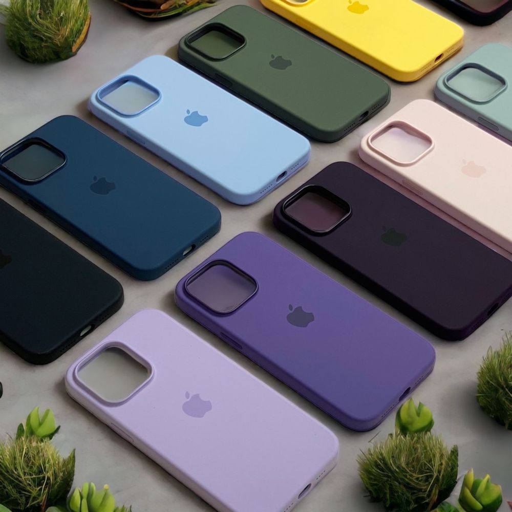 Чехол Чохол  Silicone силікон Айфон iPhone 14 MagSafe Анімація магніт