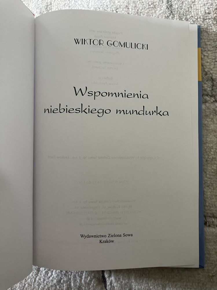 Wspomnienia niebieskiego mundurka