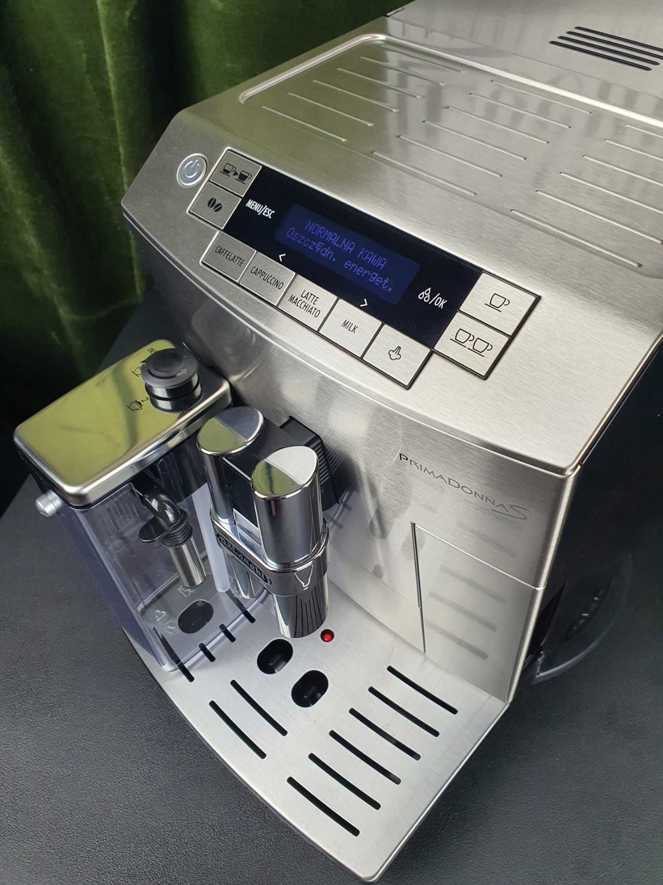 DeLonghi PrimaDonna S elegancki i zgrabny ekspre po serwisie Gwarancja