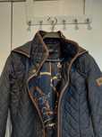 Ralph Lauren, elegancka Kurtka przejściowa, Płaszcz, Granatowa