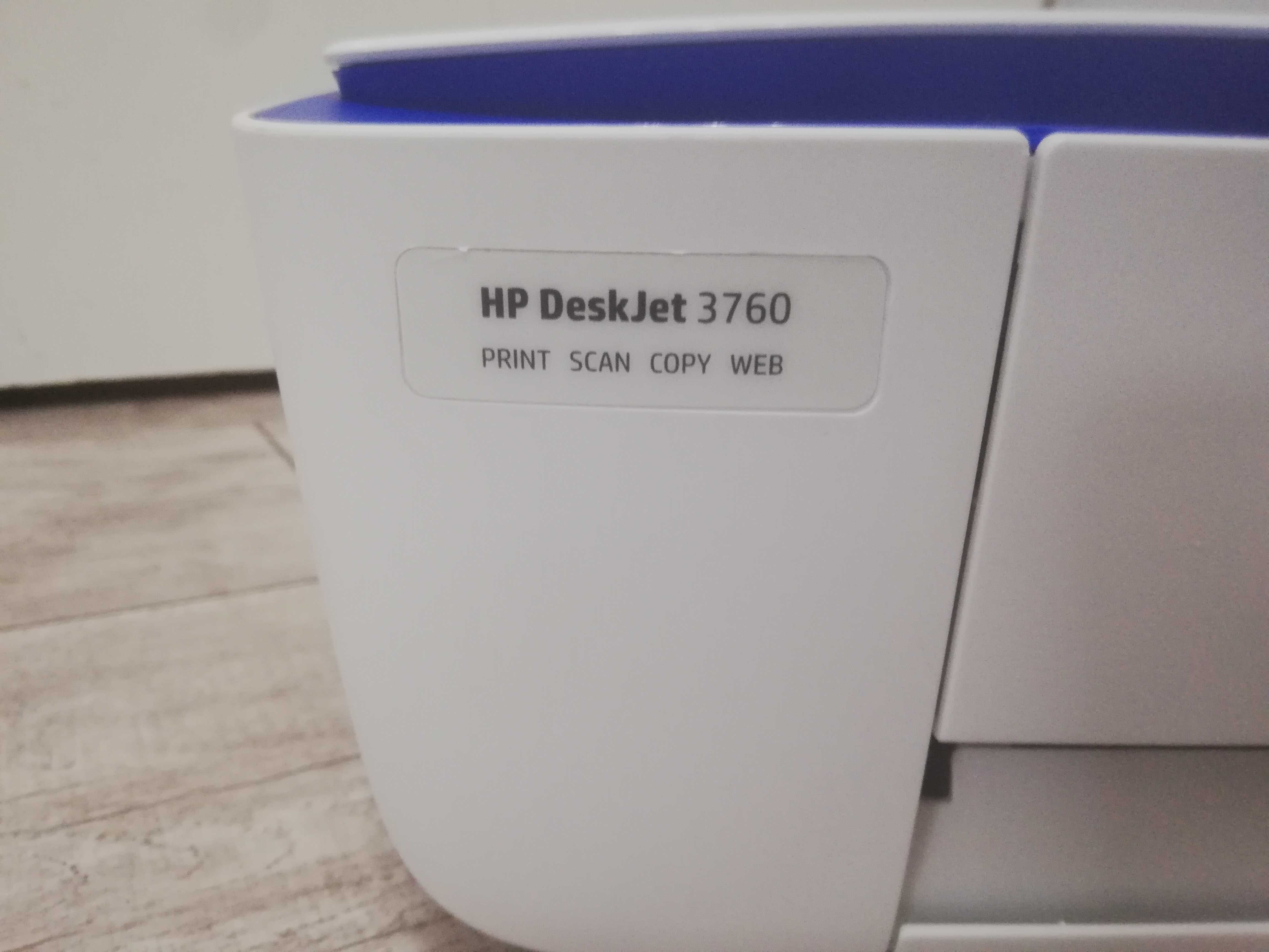 Drukarka HP DeskJet  3760 (przebieg - 168 stron)
