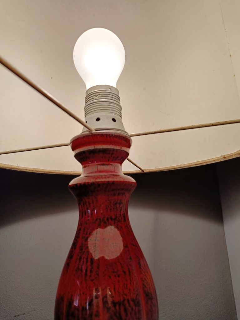 Lampa ceramiczna oryginalna Hustadt Lava