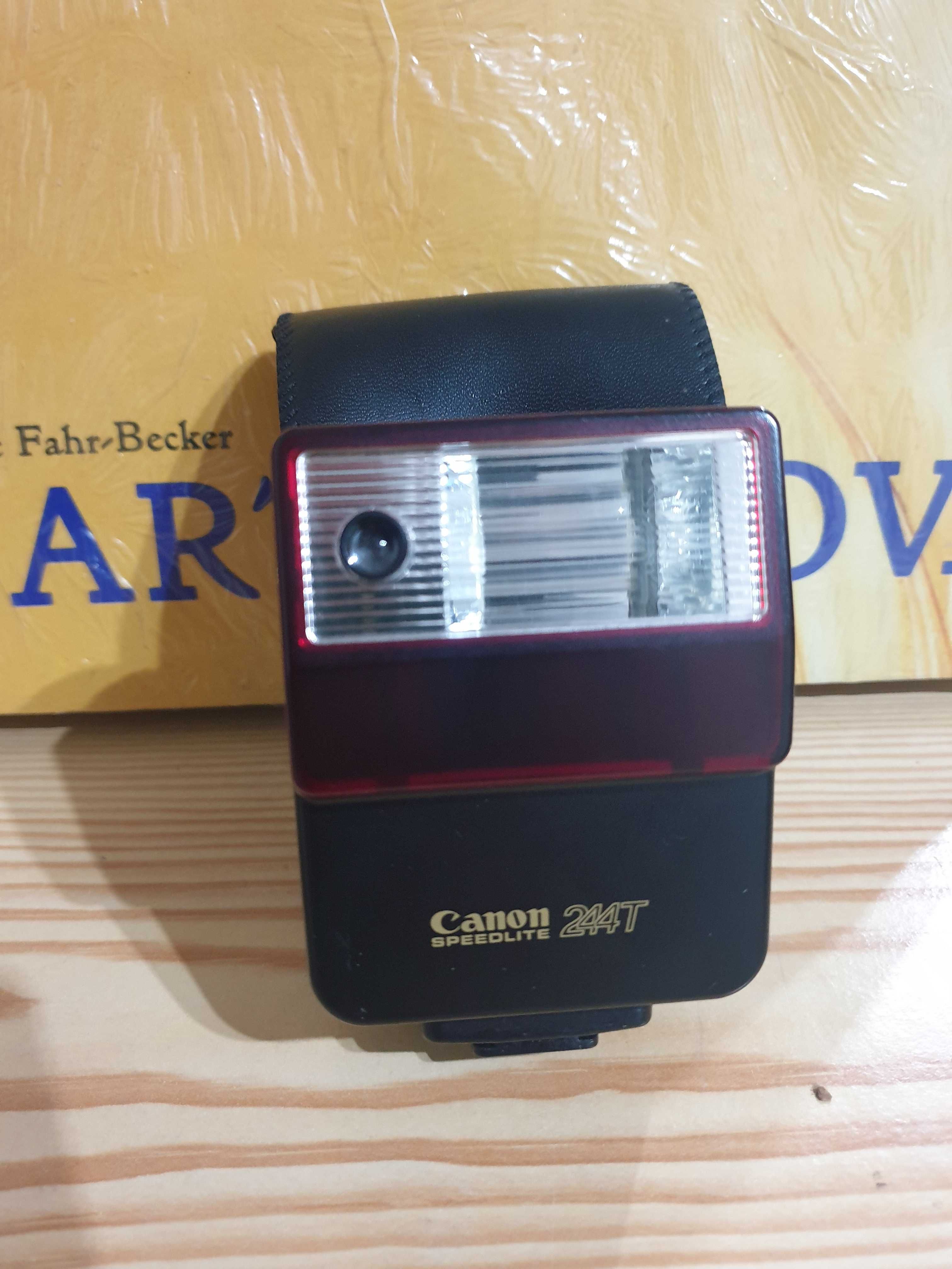 Corpo Camera Canon T70 analógica 35mm +Flash Canon