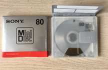 MD Minidisc Sony 80 (2 sztuki NOWE) mini disc nośnik