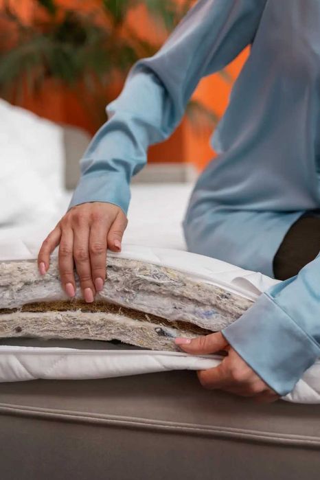 Тонкий матрац-топпер. Матрас на диван. Тонкий ортопедический матрас