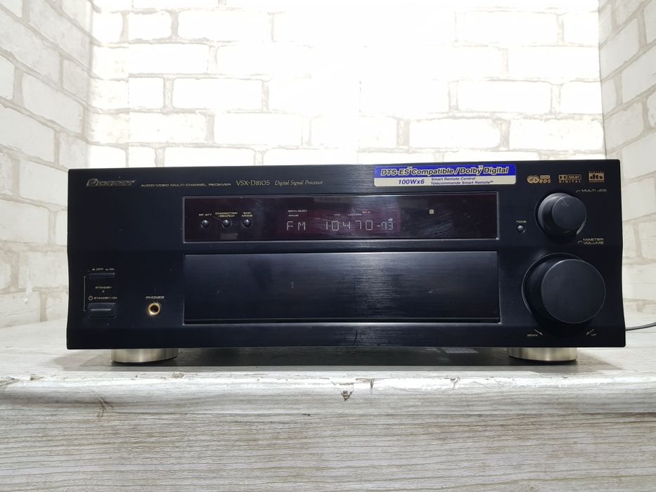 6.1 AV Ресивер PIONEER VSX-D810S, *6x100 Вт, б/у з Німеччини