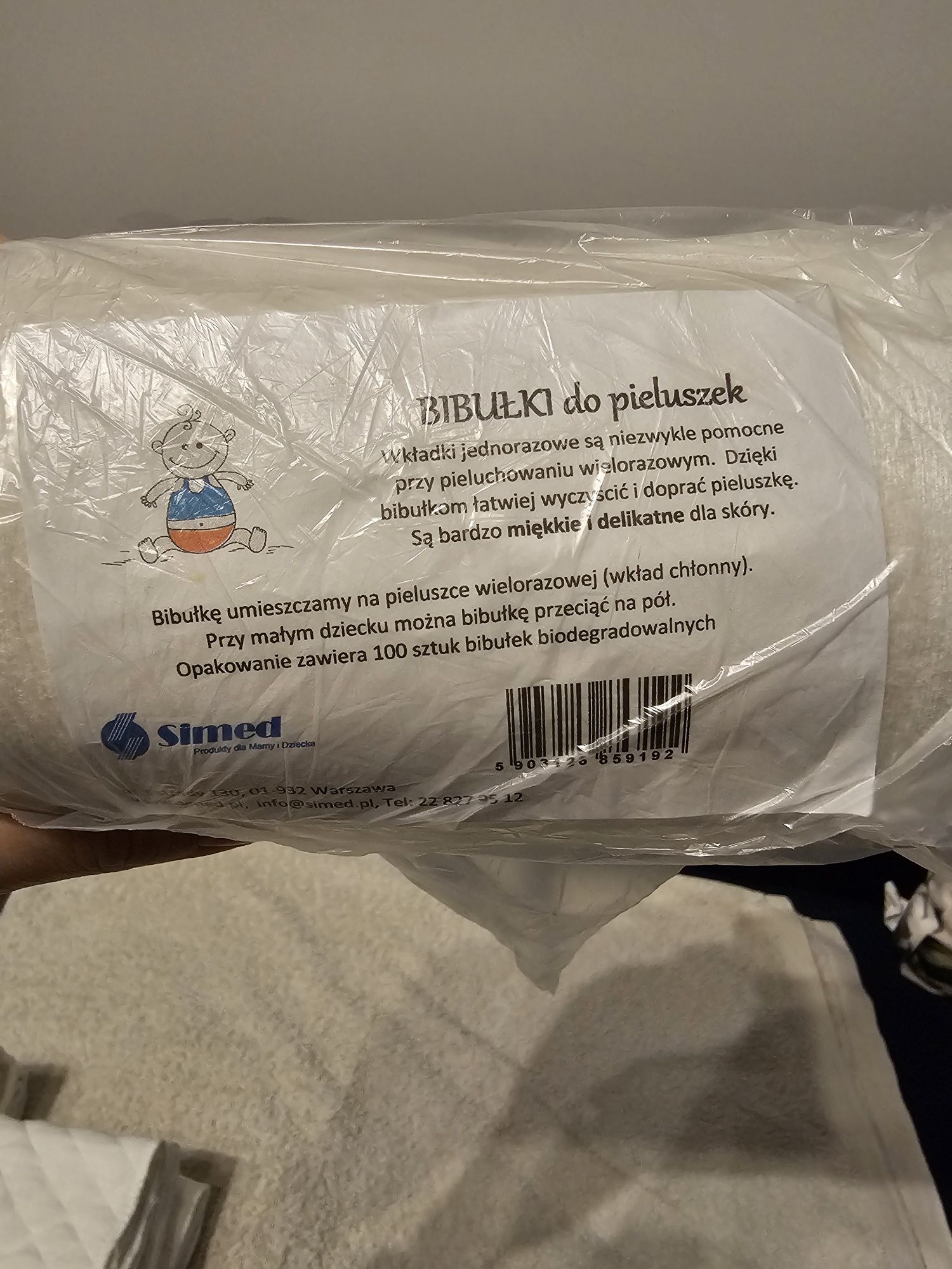 Wielorazowa pieluszka Mila i wkłady