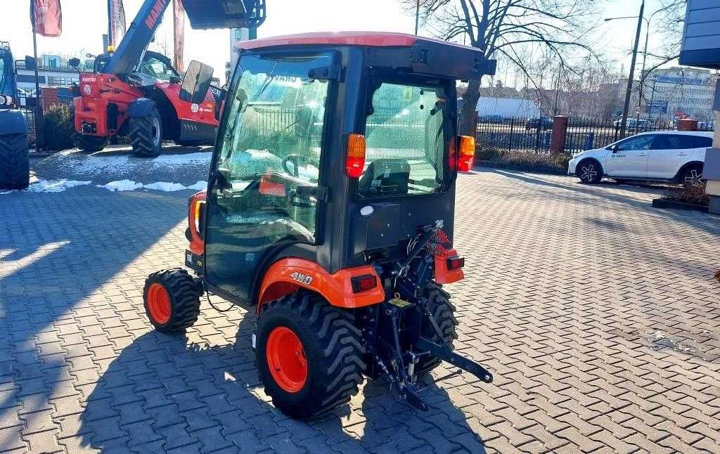 Traktorek KUBOTA BX261 CAB z kabiną, od dealera. GWARANCJA