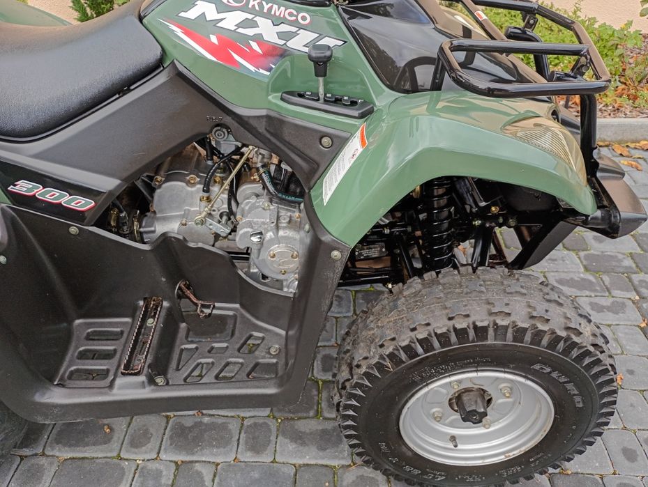 Quad Kymco Mxu 300 homologacja opłacony piękny stan