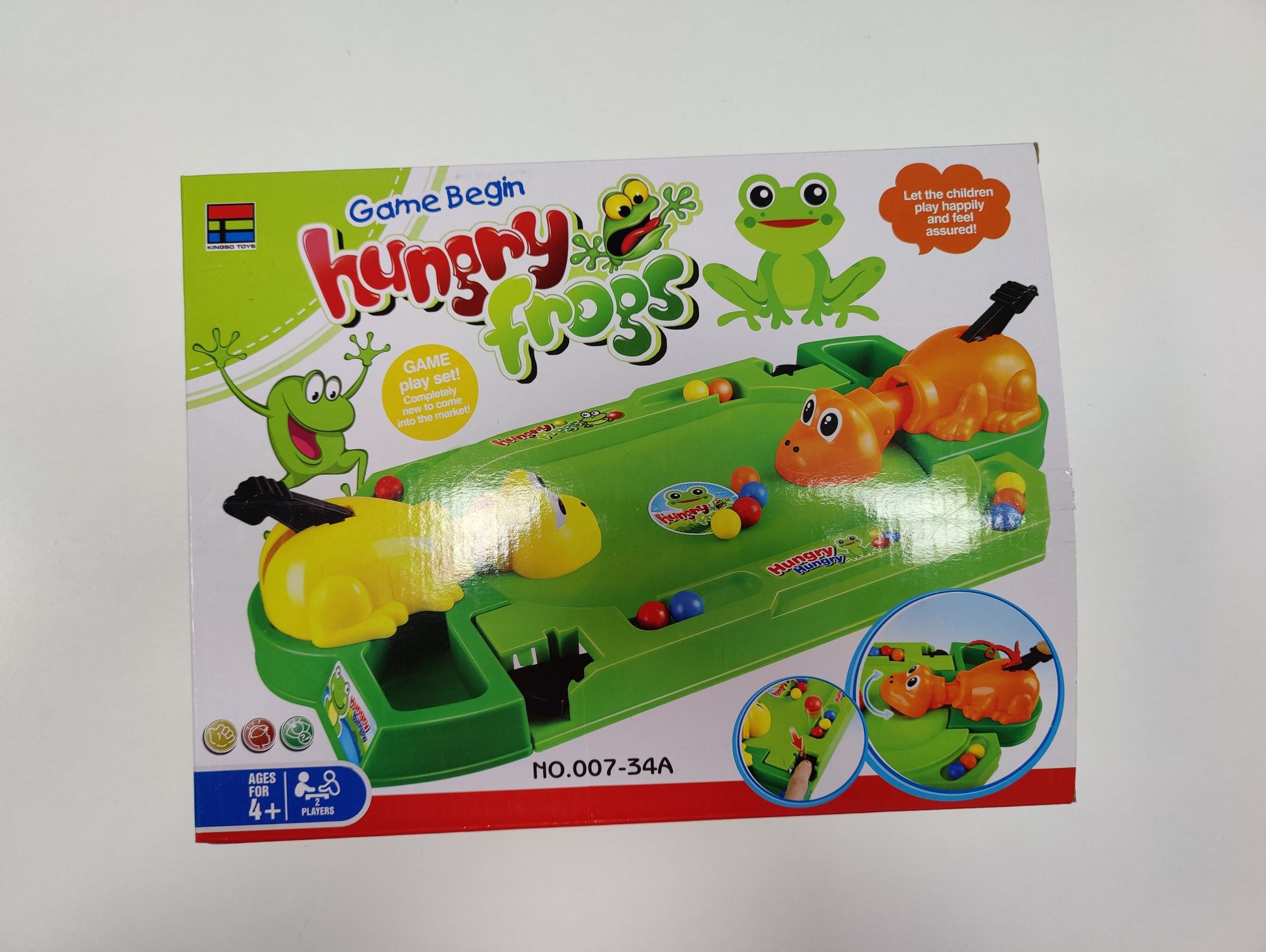 Настольная игра Kingso Toys Зообильярд Голодные животные