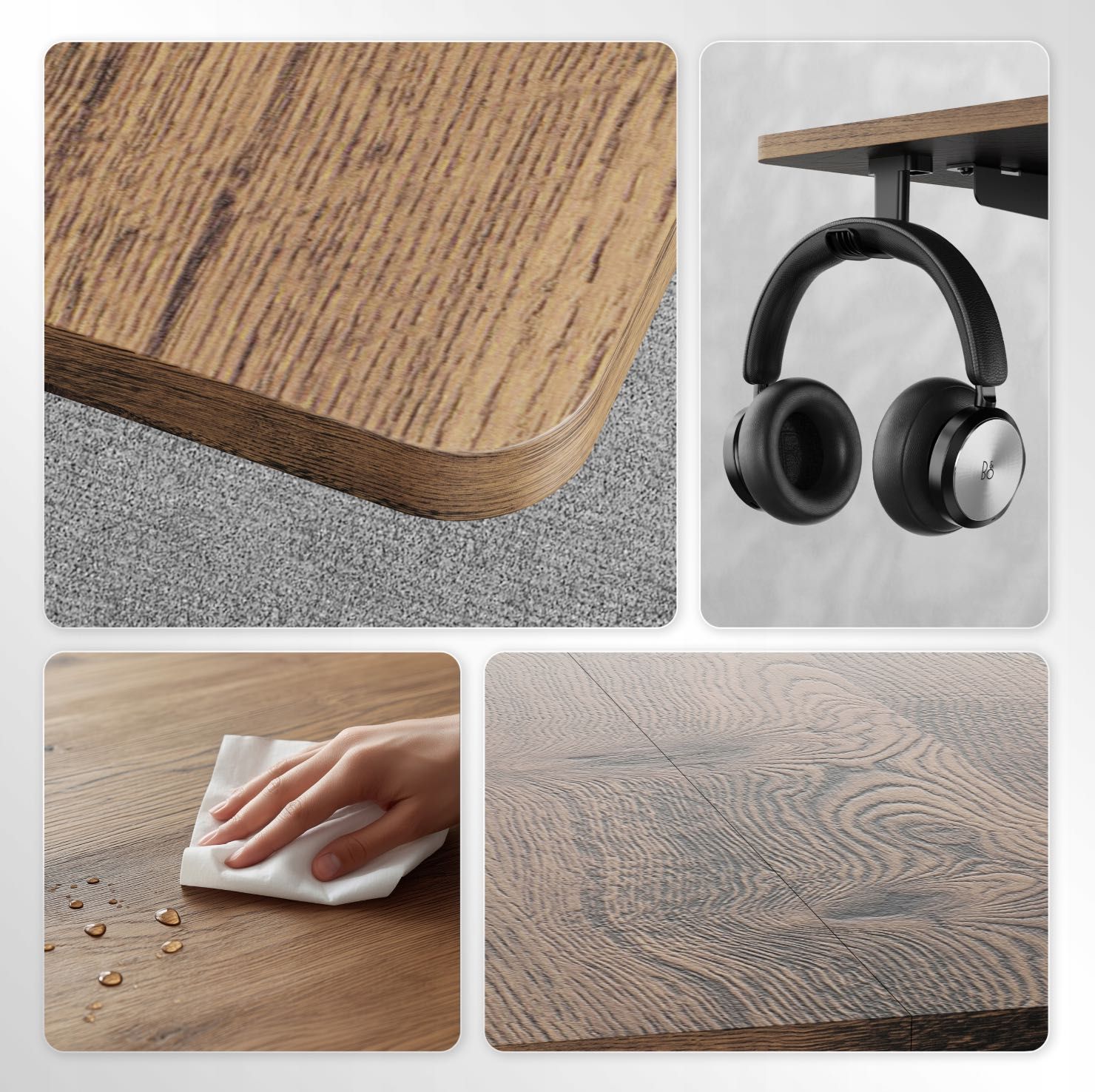 Компютерний стіл 140x70 з електрорегулюванням висоти Sense7 Nojo LIGHT