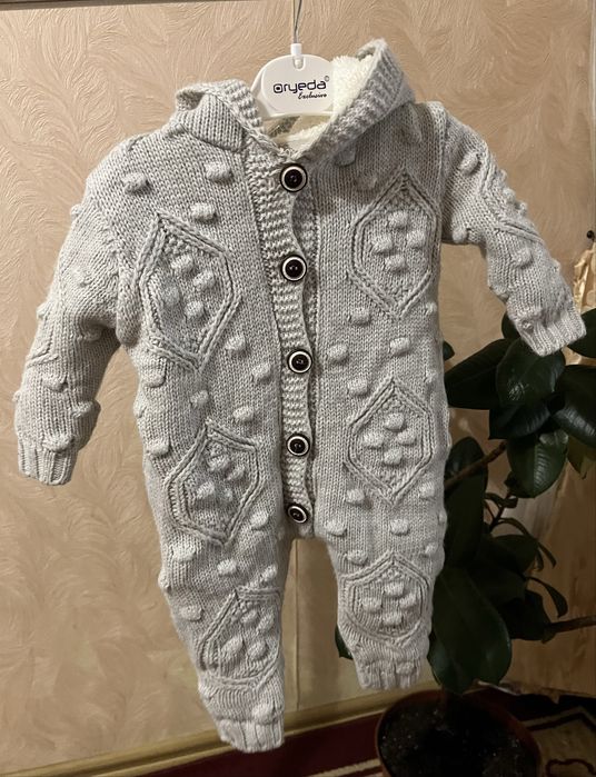 Комбінезон зимовий 0-6 місяців