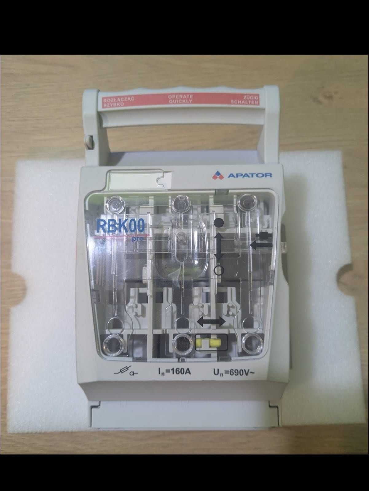 Rozłącznik Izolacyjny Apator RBK00 pro - 160A