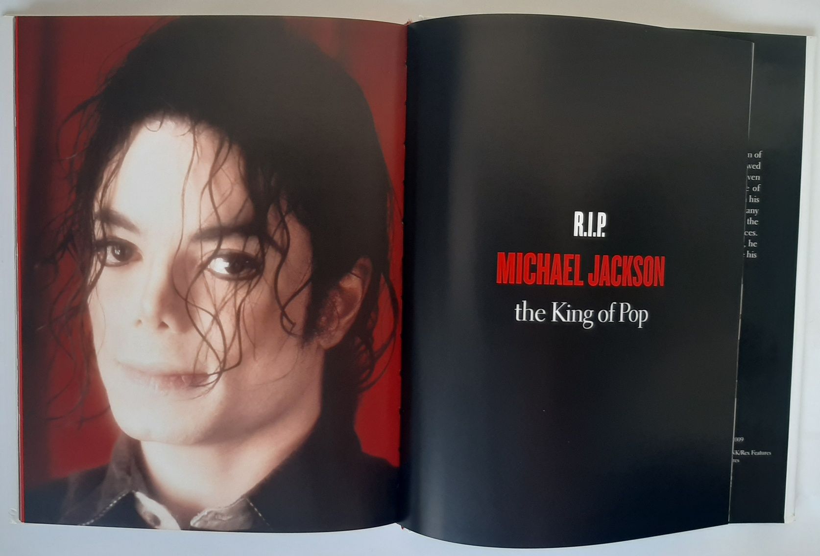 Книга-альбом пам'яті Майкла Джексона Michael Jackson