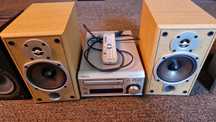 Onkyo CR-305 FX + pilot+ głośniki, oryginalne opakowanie