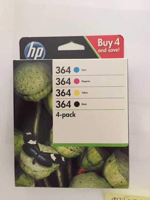 Tinteiro pack novo com as 4 cores HP 364