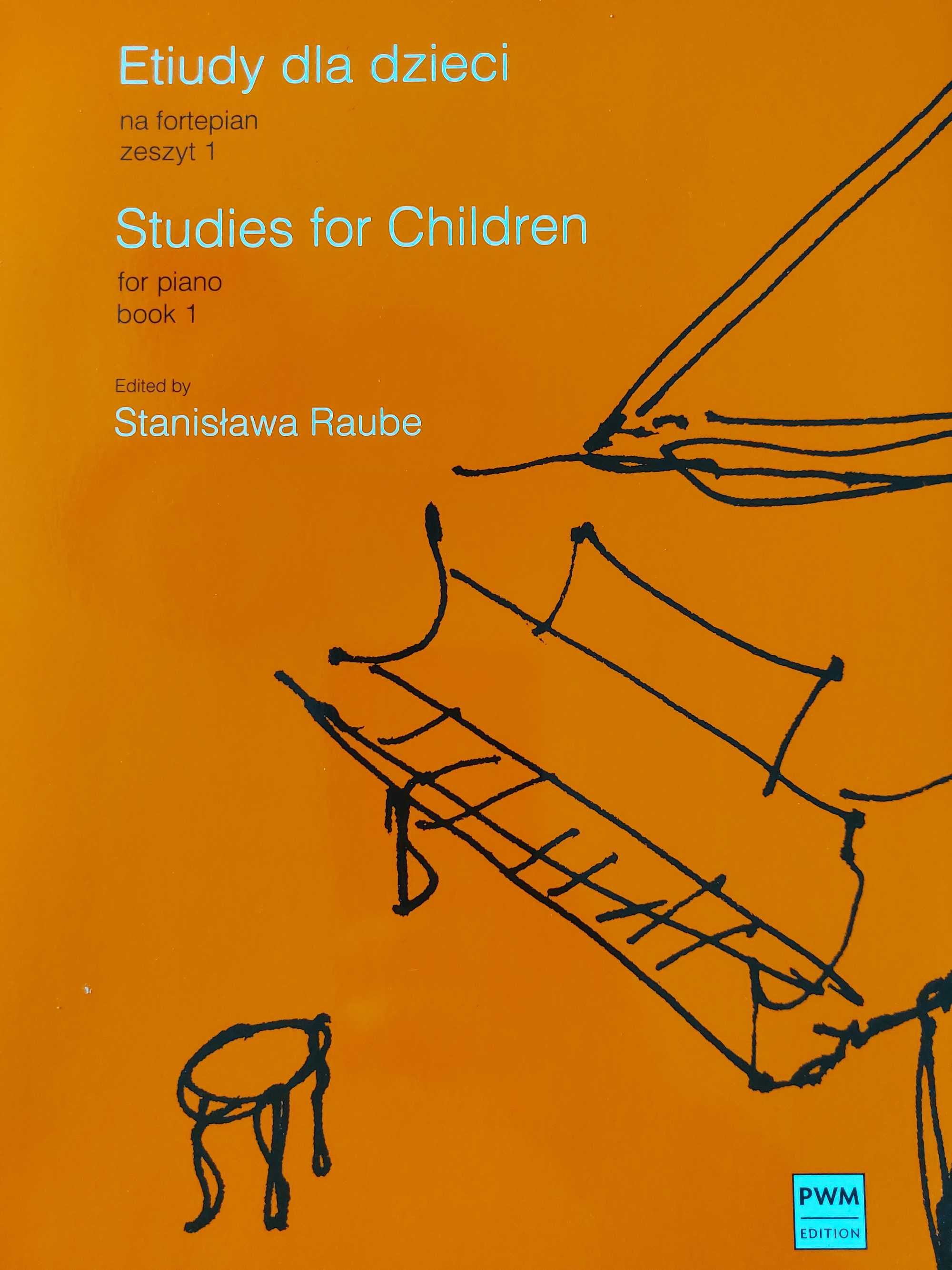 Etiudy dla dziexi na fortepian zeszyt 1
