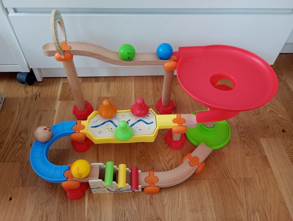 Drewniany tor kulkowy muzyczny Playtive
