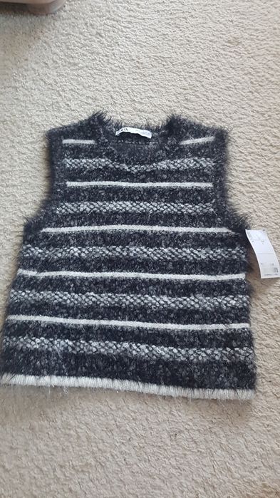 Bezrękawnik Zara rozm. S nowy wełna