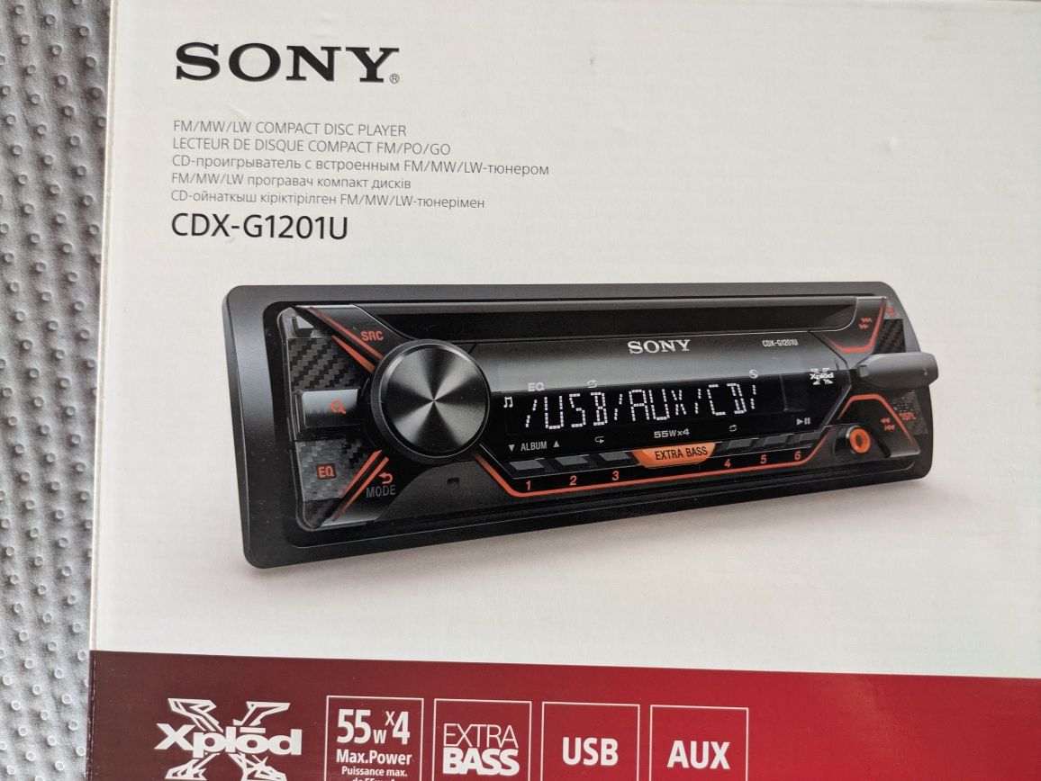 Sprzedam NOWE  CD RADIO  SONY  CDX - G1201U