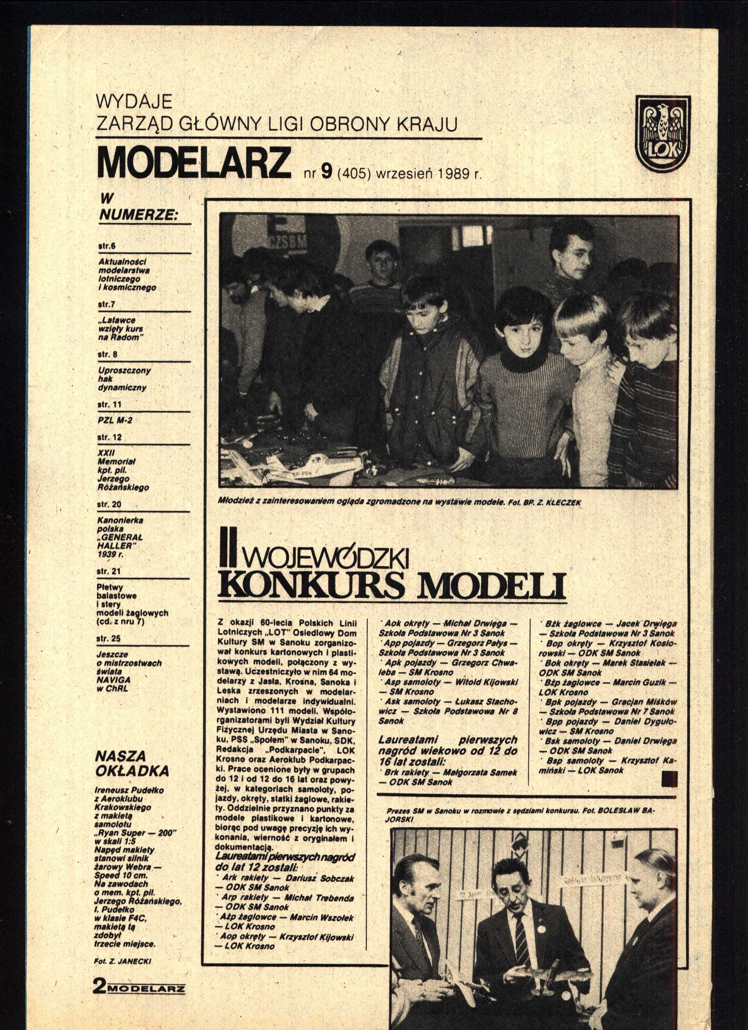 Modelarz 1989.09