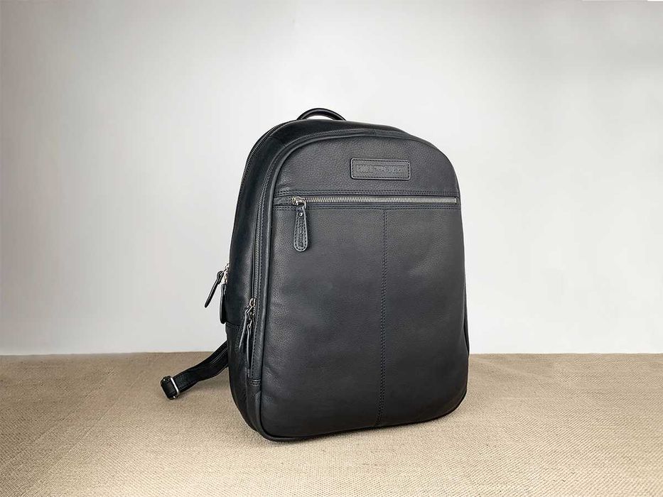 Рюкзак кожаный большой Hill Burry 4006 Германия, рюкзак шкіряний