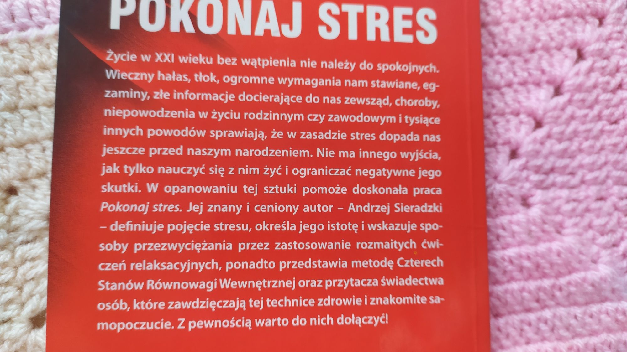 Pokonaj stres Andrzej Sieradzki