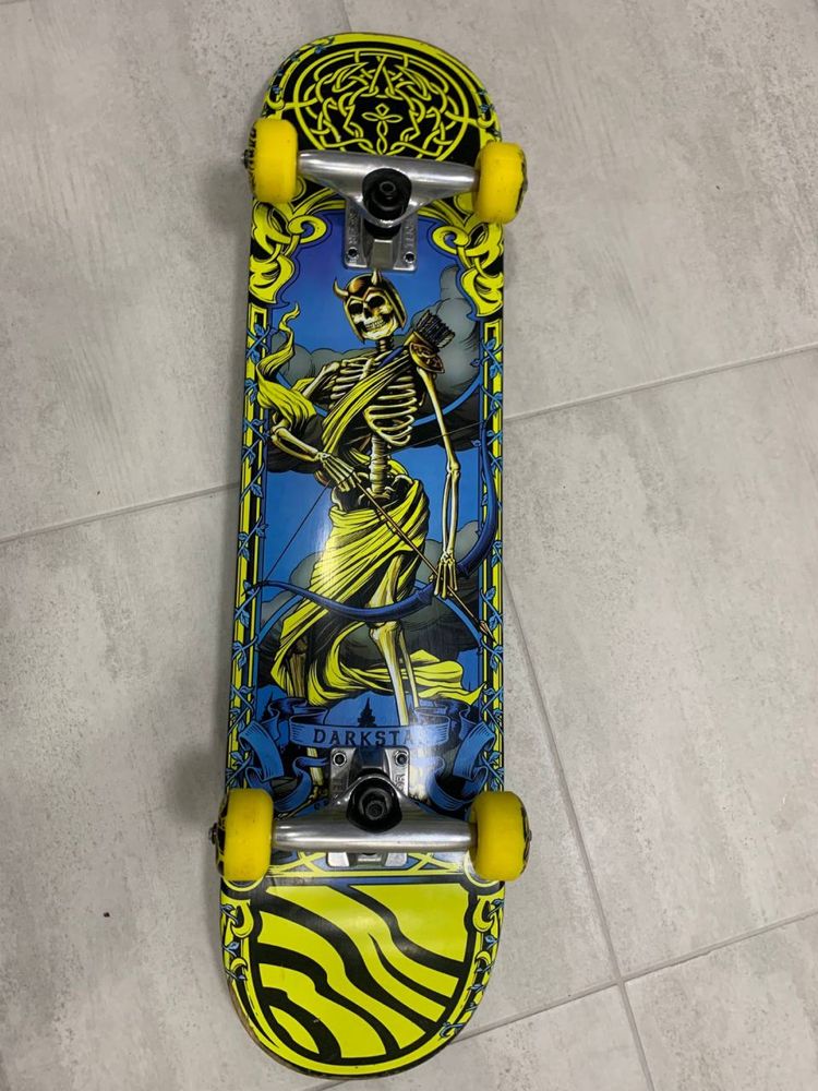 Скейт комплит  Darkstar Arrow Fp yellow 7.5 SP21