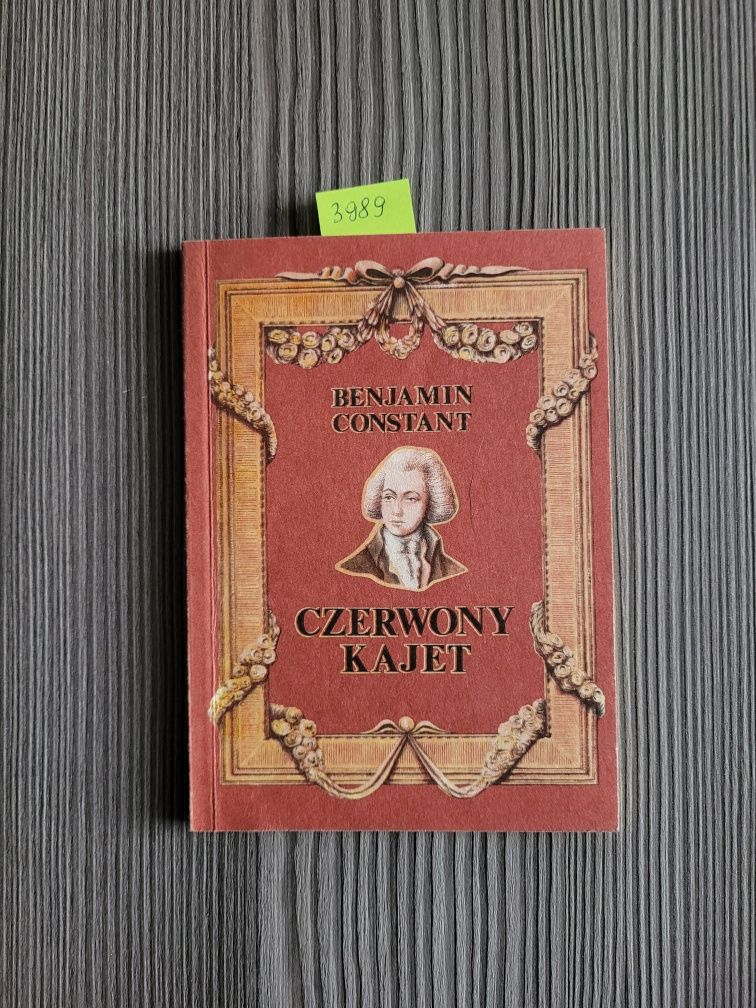 3989. "Czerwony kajet" Benjamin Constant