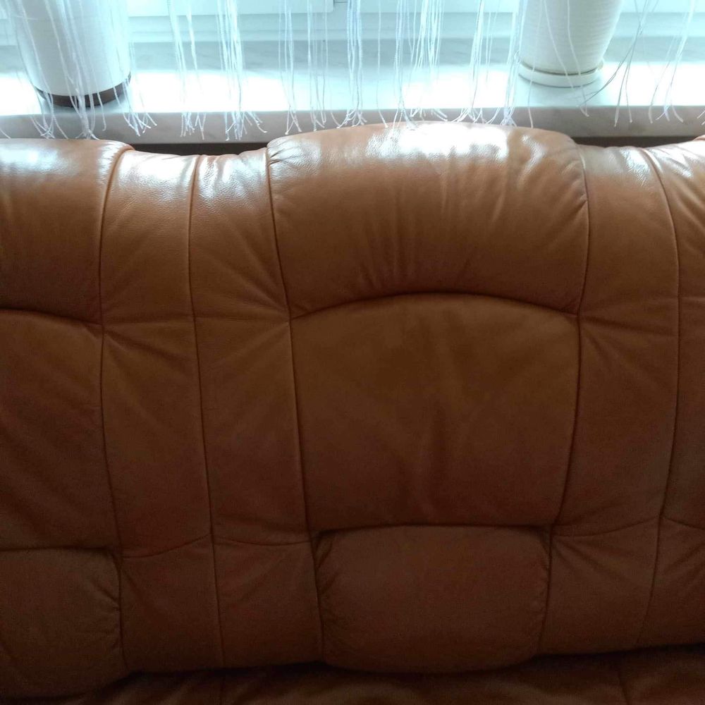 Sofa kanapa skórzana Haddon plus fotele