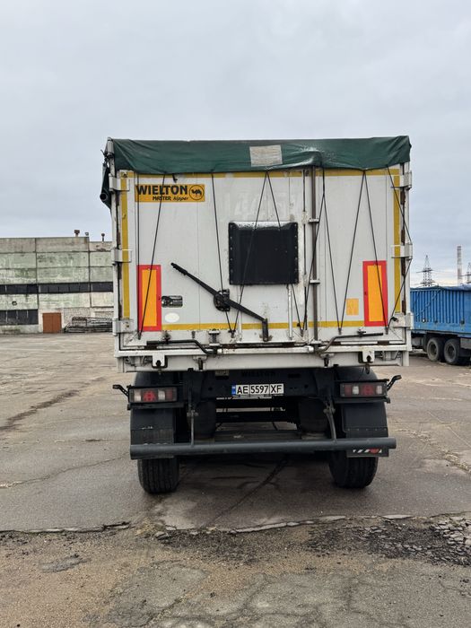 Напівпричеп самоскид Wielton NW 3 + сідловий тягач DAF або MAN
