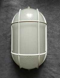 Lampa ogrodowa z kratką - styl marynistyczny (LED 10W)